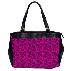 Roses Pattern Office Handbags (2 Sides) 