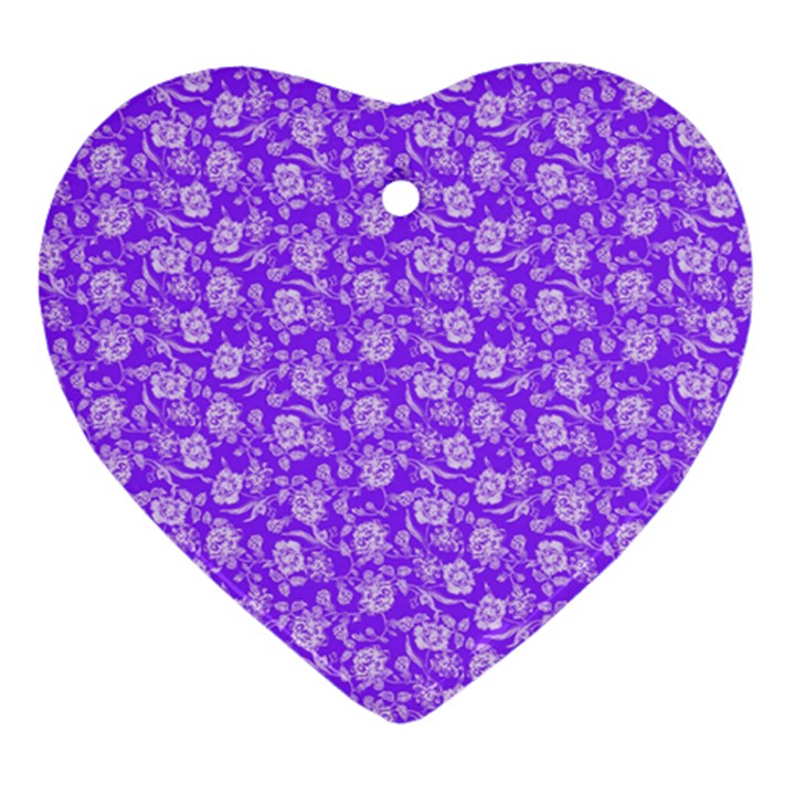 Roses pattern Ornament (Heart)