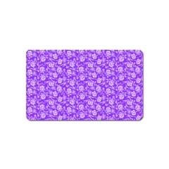 Roses pattern Magnet (Name Card)