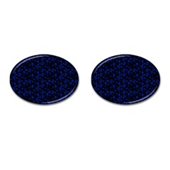 Roses Pattern Cufflinks (oval)