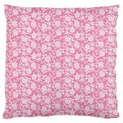 Roses Pattern Large Cushion Case (one Side) by Valentinaart