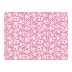 Roses Pattern Double Sided Flano Blanket (mini)  by Valentinaart