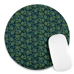 Roses pattern Round Mousepads