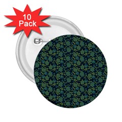 Roses Pattern 2 25  Buttons (10 Pack) 