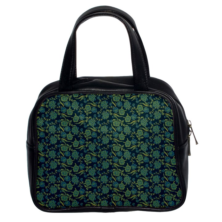 Roses pattern Classic Handbags (2 Sides)