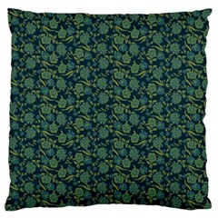 Roses pattern Large Flano Cushion Case (Two Sides)