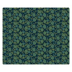 Roses pattern Double Sided Flano Blanket (Small) 