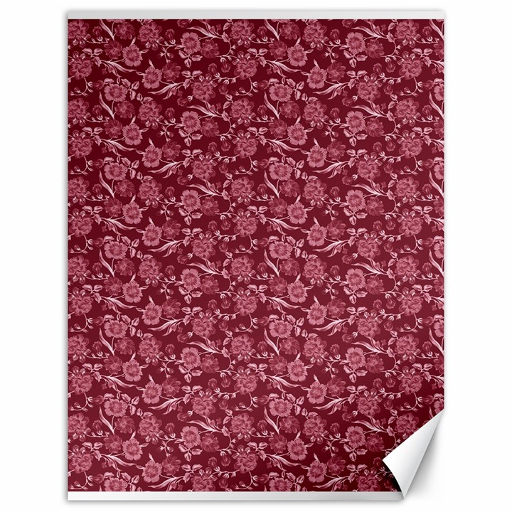 Roses pattern Canvas 12  x 16  