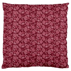 Roses Pattern Standard Flano Cushion Case (two Sides) by Valentinaart