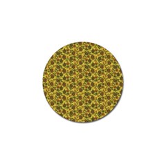 Roses Pattern Golf Ball Marker by Valentinaart