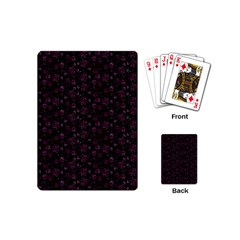 Roses Pattern Playing Cards (mini)  by Valentinaart