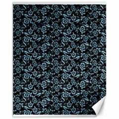 Roses Pattern Canvas 11  X 14  