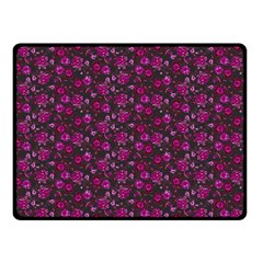 Roses Pattern Double Sided Fleece Blanket (small)  by Valentinaart