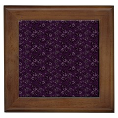 Roses pattern Framed Tiles