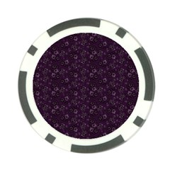 Roses pattern Poker Chip Card Guard