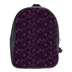 Roses pattern School Bags(Large) 