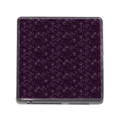 Roses pattern Memory Card Reader (Square)