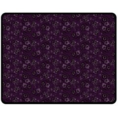 Roses pattern Fleece Blanket (Medium) 