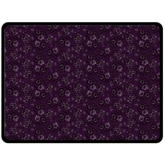 Roses pattern Double Sided Fleece Blanket (Large) 