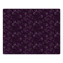 Roses pattern Double Sided Flano Blanket (Large) 