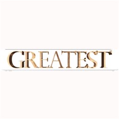 World s Greatest Dad Gold Look Text Elegant Typography Small Bar Mats by yoursparklingshop