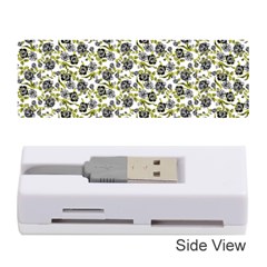 Roses Pattern Memory Card Reader (stick)  by Valentinaart