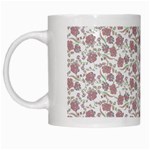 Roses pattern White Mugs Left