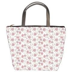 Roses Pattern Bucket Bags by Valentinaart