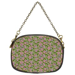 Roses Pattern Chain Purses (two Sides)  by Valentinaart