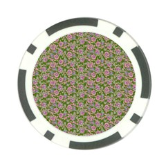 Roses Pattern Poker Chip Card Guard (10 Pack) by Valentinaart