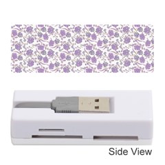 Roses Pattern Memory Card Reader (stick)  by Valentinaart