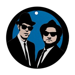 Blues Brothers  Ornament (round) by Valentinaart