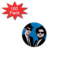 Blues Brothers  1  Mini Magnets (100 Pack)  by Valentinaart