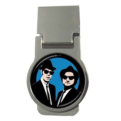 Blues Brothers  Money Clips (round)  by Valentinaart