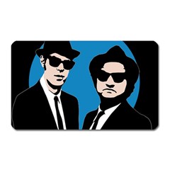 Blues Brothers  Magnet (rectangular) by Valentinaart