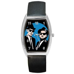 Blues Brothers  Barrel Style Metal Watch by Valentinaart