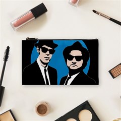 Blues Brothers  Cosmetic Bag (small)  by Valentinaart