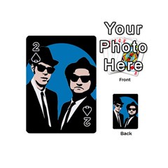 Blues Brothers  Playing Cards 54 (mini)  by Valentinaart