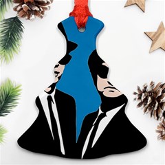 Blues Brothers  Ornament (christmas Tree)  by Valentinaart