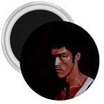 Bruce Lee 3  Magnets Front