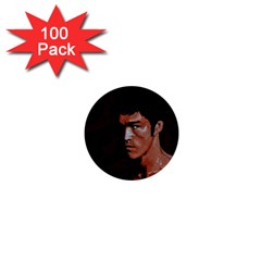 Bruce Lee 1  Mini Buttons (100 Pack)  by Valentinaart