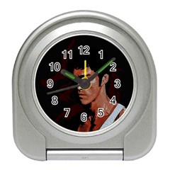 Bruce Lee Travel Alarm Clocks by Valentinaart