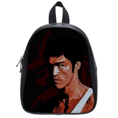 Bruce Lee School Bags (small)  by Valentinaart