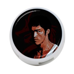 Bruce Lee 4-port Usb Hub (one Side) by Valentinaart