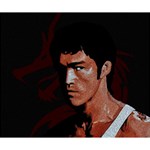 Bruce Lee Deluxe Canvas 14  x 11  14  x 11  x 1.5  Stretched Canvas