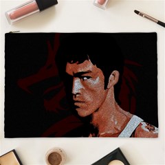 Bruce Lee Cosmetic Bag (xxl)  by Valentinaart