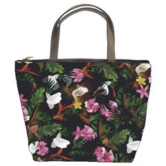 Tropical Pattern Bucket Bags by Valentinaart