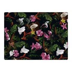 Tropical Pattern Double Sided Flano Blanket (mini)  by Valentinaart