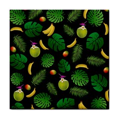 Tropical pattern Tile Coasters