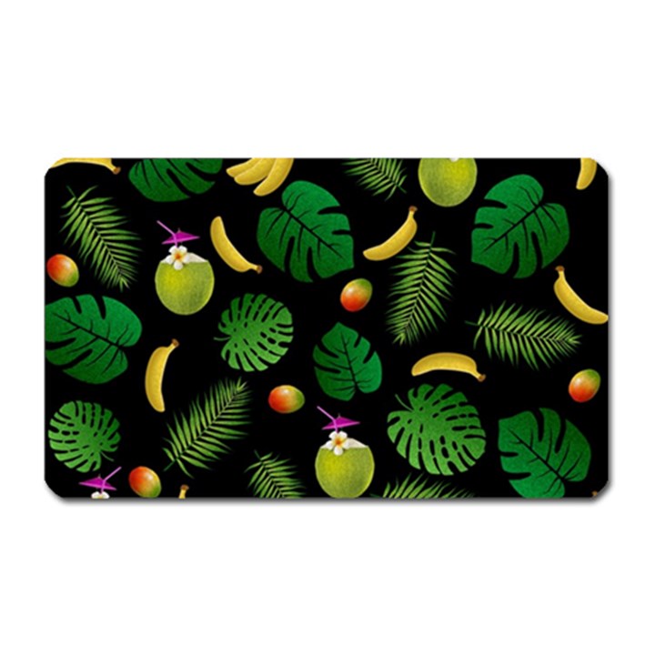 Tropical pattern Magnet (Rectangular)